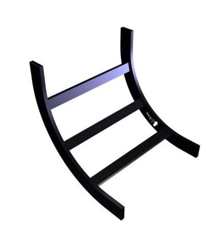 ICC Ladder Rack Runway 90° Inside Corner Steel Black