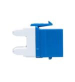ICC Blue Cat6A Keystone Jack - High-Speed Network Module - Image 2