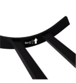 ICC Ladder Rack Runway 90° Inside Corner Steel Black - Image 2