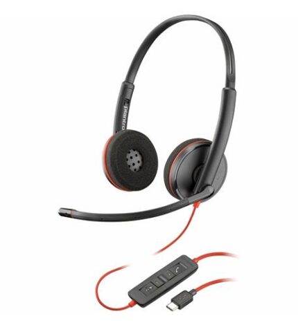 Plantronics BLACKWIRE C3220 USB-C/A Stereo Headset