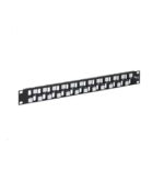 ICC 24-Port EZ Blank Patch Panel 1U Rack Mount