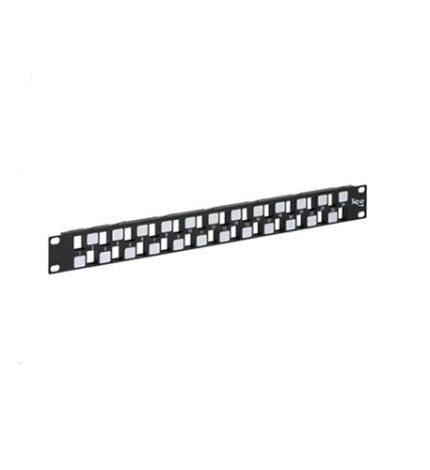 ICC 24-Port EZ Blank Patch Panel 1U Rack Mount