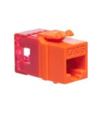 ICC Orange Cat 6 HD Modular Keystone Jack 25-Pack - Image 2