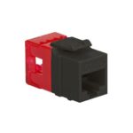 ICC IC1078F6BK Cat 6 Keystone Jack High Speed Data Network