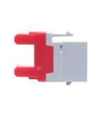 ICC Gray Cat 6 Keystone Jack HD Module - High-Speed - Image 2