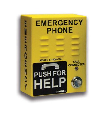 Viking Electronics Durable VoIP Emergency Phone for Safety