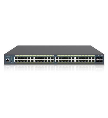 48-Port Gigabit PoE+ Switch with 740W Bu EnGenius 48-Port Gigabit PoE+ Switch 740W Budget - Image 1