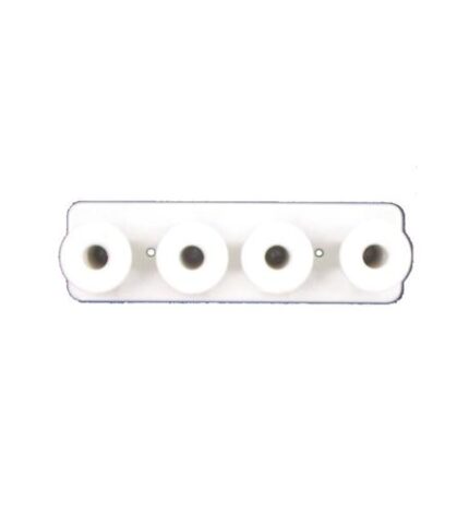Dynacom White Metal Mushroom Board for Office and Home