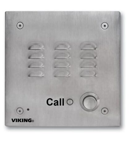 Viking Stainless Steel Handsfree IP Phone with Relay Control