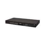 NEC QX-S1016GT-4G-PW 16-Port Gigabit PoE+ Switch with 4 SFP Ports