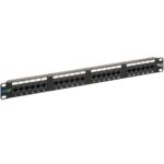 ICC 24-Port Cat5e Patch Panel - 1U Rack Mount