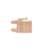 ICC IC1076F0IV Ivory RJ11 Voice Keystone Jack for Clear Calls - Image 3