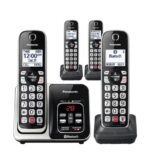 Panasonic 4-Handset Link2Cell Cordless Phone DECT 6.0