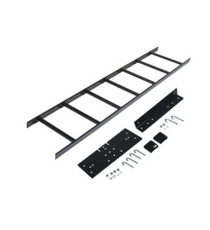 Wavenet 5' Rack-to-Wall Ladder Rack Kit Black Steel