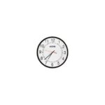 VALCOM Metal PoE Analog Clock 16 Inch for Offices