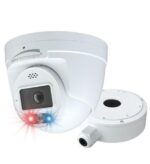 SPECO O8TDD2 8MP AI IP Turret Camera with Audio Lights
