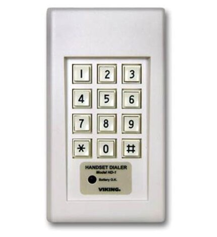 Viking Electronics White Touch Tone Handset Dialer for PABX