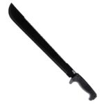 SOG SOGFARI 18in Machete Black Steel Saw Teeth