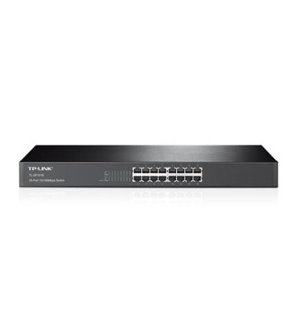 TP Link Energy Efficient 16-Port 10/100Mbps Rackmount Switch