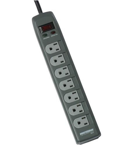 Strip with child safety covers 1080 MINUTEMAN UPS Power Strip 7 Outlets with Child Safety Covers - Image 1