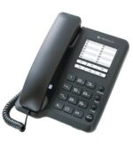 Cortelco ITT-2933-BK Single Line Economy Phone Black