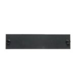 ICC Black Blank Fiber Optic Adapter Panel for Expansion - Image 2