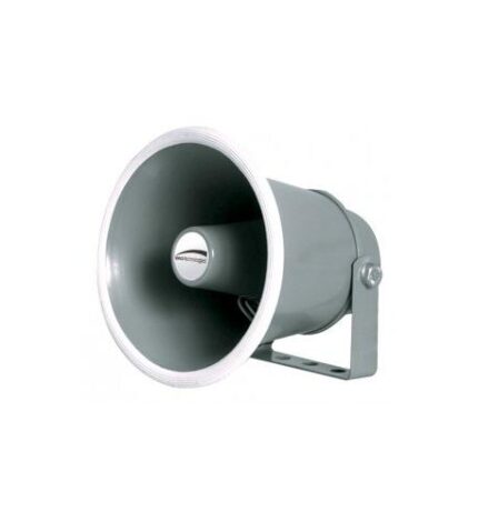 SPECO Weatherproof Aluminum 6in 15W PA Speaker for Outdoor Use