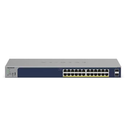 Netgear 24-Port PoE+ Gigabit Smart Switch with Fiber Uplink
