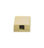 ICC Ivory 1-Port Surface Mount Box 25-Pack Kit - Image 3