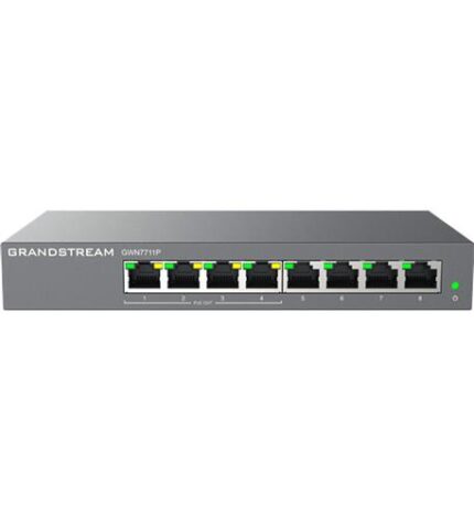 Grandstream GS-GWN7711P 8-Port Gigabit PoE+ Managed Switch