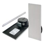 Bogen 2-Pack 1x2 Drop Ceiling Speakers Bright White