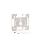 ICC IC107MRDWH White 2-Gang Mounting Box with Cable Management - Image 2