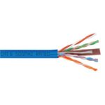 ICC CMP CAT6 Plenum Ethernet Cable 500MHz Blue