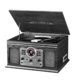 Victrola 6-in-1 Entertainment Center with Bluetooth & Turntable