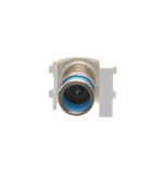 ICC White Compression RCA Keystone Jack for Audio Video - Image 4