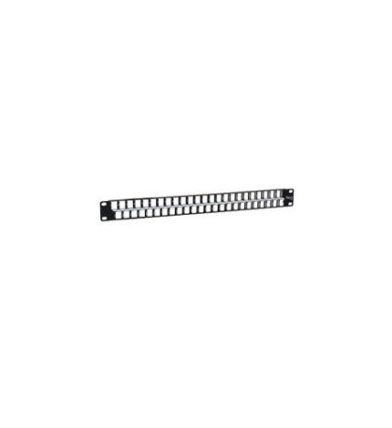 ICC 48-Port HD Blank Patch Panel 1U Rack Mount