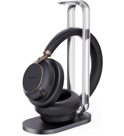 Yealink BH76 Plus Wireless Headset w/ Charging Stand, ANC