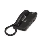 Cortelco Patriot II Corded Phone with Message Lamp Black