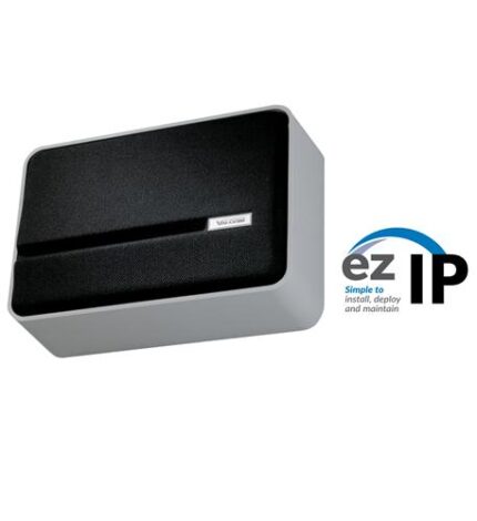 VALCOM White Slimline Wall Speaker for Paging and Alerts