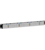 ICC 24-Port Cat 6A Patch Panel 1U RMS with Alien Crosstalk Reduction - Image 2