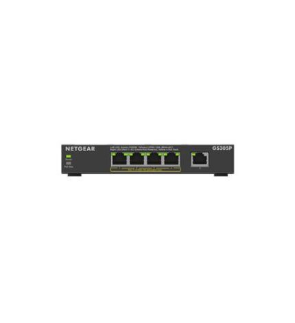 Netgear 300NAS 5-Port Gigabit PoE Plus Switch for Small Offices