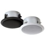 Bogen Low Profile Black Ceiling Speaker - Wide Coverage