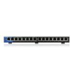 LINKSYS LGS116P 16-Port Gigabit PoE Plus Desktop Switch