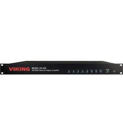 Viking VK-PA-250 250W 70V Telecom Paging Amplifier