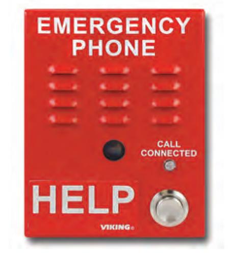 IP Emergency Phone w/HD & EWP Viking Electronics EWP 1080p HD Marine Grade Emergency Phone - Image 1