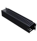 ICC Front Finger Duct 2RMS 24 Slot Cable Management 6 Pack - Image 3