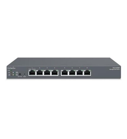 EnGenius 8-Port PoE Gigabit Cloud Managed Desktop Switch