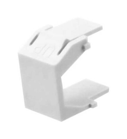 Wavenet White Blank Module Insert, 10-Pack, Matte Finish
