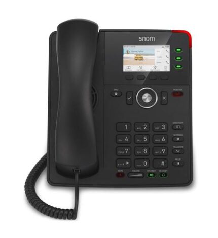Snom D717 SIP Phone 2.8in LCD, 4 SIP Accounts, GigE