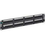 ICC 48-Port CAT5E Patch Panel Rack Mount 2U